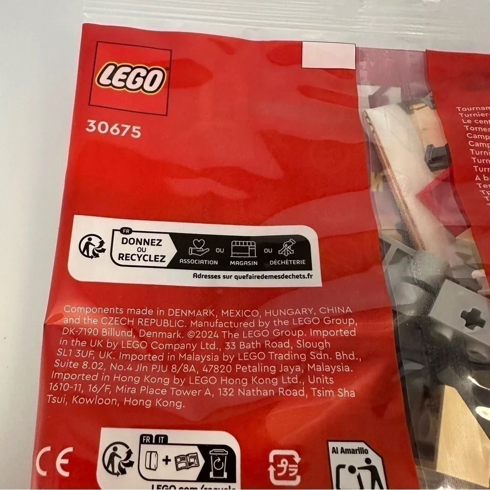 Retired LEGO NINJAGO Tournament Training Ground 30675 – New Sealed Polybag